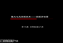强大心态训练技术-训练篇-学习佬
