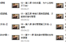身材管理课程(老景)-学习佬